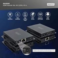 Digitus DS-55342 HDMI-extender HDMI, Infrarood Via netwerkkabel RJ45 30 m - thumbnail