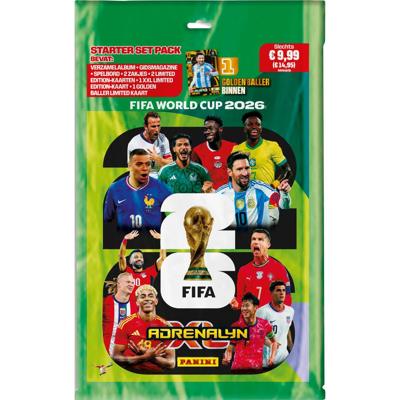Panini Adrenalyn XL FIFA World Cup 2026 Starter Pack