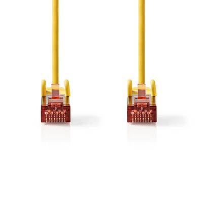 CAT6 S/FTP-Netwerkkabel | RJ45 Male - RJ45 Male | 0,15 m | Geel