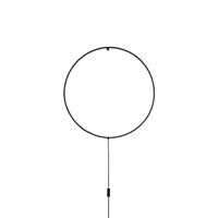 Lyora VloerlampRing zwart Ø 45cm - 9108312 - thumbnail