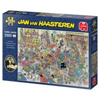Jan van Haasteren - NK Mens erger je Niet Puzzel 2000 Stukjes - thumbnail