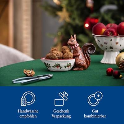 Villeroy & Boch Toy's Fantasy Eekhoorn met schaal 20x10x12 cm