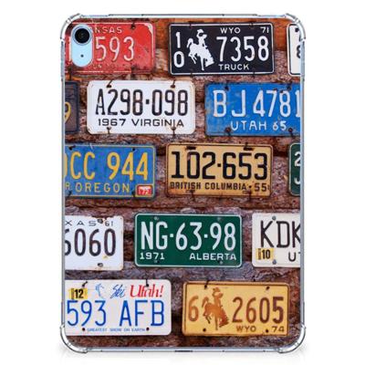 iPad (2022) 10.9 Tablet Backcover met foto Kentekenplaten