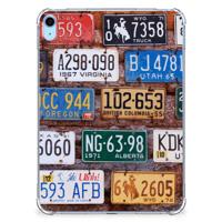 iPad (2022) 10.9 Tablet Backcover met foto Kentekenplaten - thumbnail