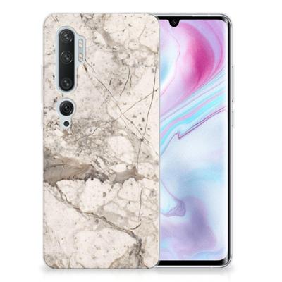 Xiaomi Mi Note 10 Pro | TPU | Siliconen hoesje | Marmer Beige