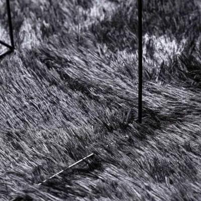 Hoogpolig vloerkleed NAVARRA 300x200 cm polyester donkergrijs Hoogpolig vloerkleed NAVARRA 300x200 cm polyester donkergrijs