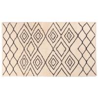 Vloerkleed Tancho zwart-wit 160x230 - thumbnail