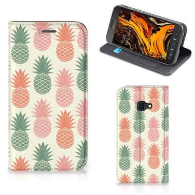 Samsung Galaxy Xcover 4s | Flip Style Cover | Ananas