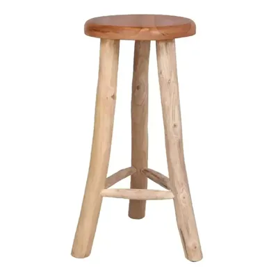 Barstoel Teak Van der Leeden - Van der leeden