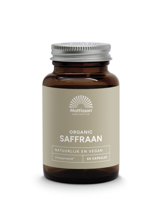 Mattisson Healthstyle Organic Saffraan 30mg