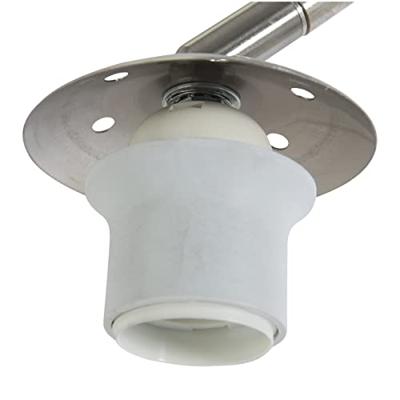 Steinhauer Vloerlamp Sparkled light 9879 staal kap kunststof grijs