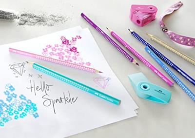 Faber Castell FC-201641 Sparkle Set Faber-Castell 20x Kleurpotloden En 1x Mini Puntenslijper