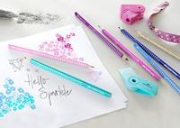Faber Castell FC-201641 Sparkle Set Faber-Castell 20x Kleurpotloden En 1x Mini Puntenslijper - thumbnail
