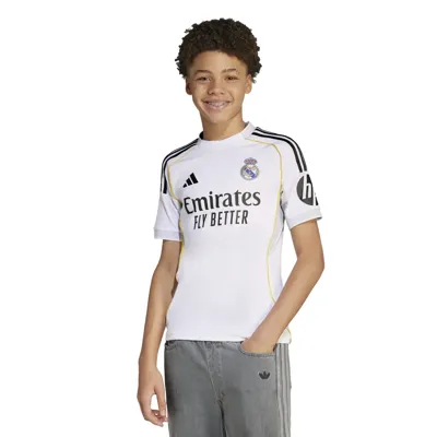 Real Madrid Shirt Thuis Junior 2025/2026 - Maat 128 - Kleur: Wit | Soccerfanshop