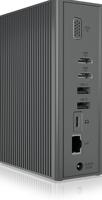 ICY BOX USB-C Docking Station (16-in-1) voor 3 monitoren (2x HDMI, 1x VGA), 7-poorts USB-hub, 55W Power Delivery, Gigabit Ethernet, aluminium, IB-DK2262AC - thumbnail