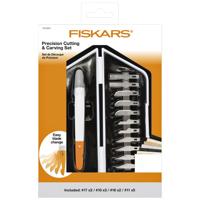 Precisiemes fiskars medium duty 12 mesbladen wit - thumbnail
