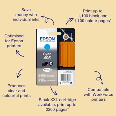 Epson 405 cyaan