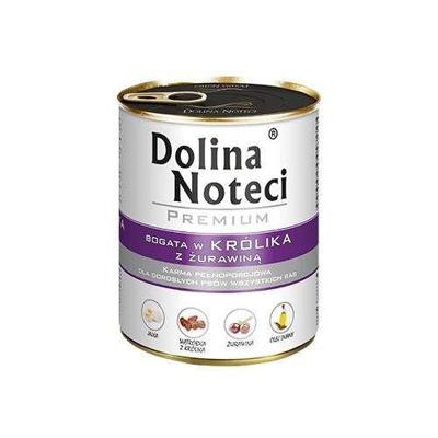 DOLINA NOTECI Premium Rich in rabbit with cranberries - Nat hondenvoer - 800 g