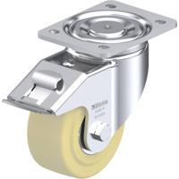 Blickle LH-GSPO 125K-FI Zwenkwiel met rem Wieldiameter: 125 mm Draagvermogen (max.): 900 kg 1 stuk(s) - thumbnail