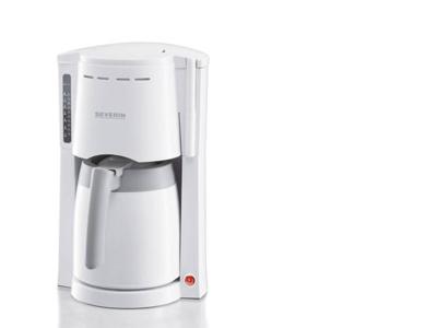 Severin KA 4114 Koffiezetapparaat Wit, Grijs Capaciteit koppen: 8 Severin KA 4114 Koffiezetapparaat Wit, Grijs Capaciteit koppen: 8