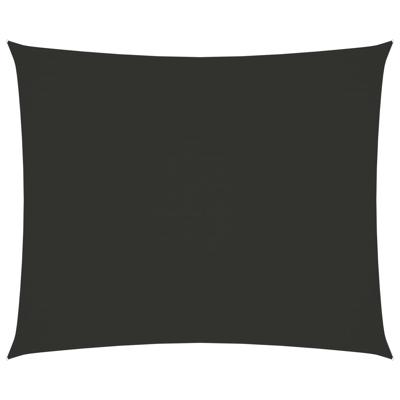 VidaXL Zonnescherm rechthoekig 4x5 m oxford stof antracietkleurig