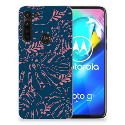 Motorola Moto G8 Power | TPU Case | Palm Leaves
