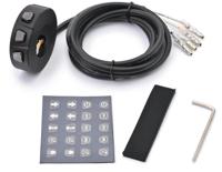 DAYTONA Schakelaar shifter steering armature alu bw/sw - thumbnail