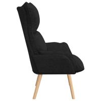 Fauteuil Zwart 69 x 74 x 93 cm Stof - thumbnail