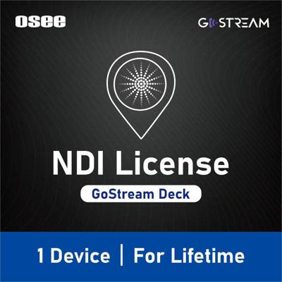 Osee NDI licentie voor GoStream Deck and Kit