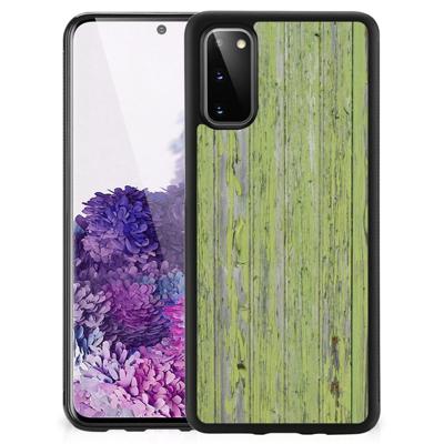 Samsung Galaxy S20 Grip Case Green Wood