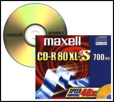 Maxell CD-R 80/700MB XL 52x 50p 50 stuk(s)