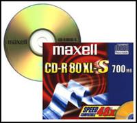 Maxell CD-R 80/700MB XL 52x 50p 50 stuk(s) - thumbnail