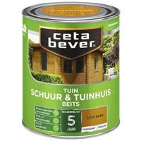 Cetabever Schuur en Tuinhuis Beits Transparant Zijdeglans - Donker Eiken - thumbnail