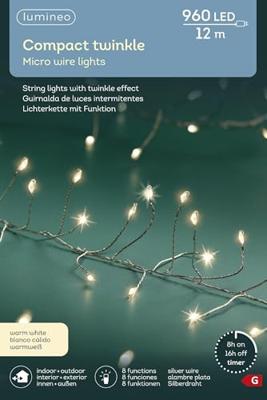 LED-lichtkrans Lumineo 6 W 17 m 5 m