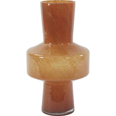 Light & Living Light&living Vaas Ø23,5x42 cm TRASMO glas perzik