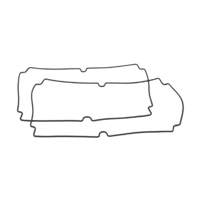 Hammond Electronics 1554VAGASKET Afdichting Silicone Zwart (l x b x h) 240 x 160 x 3 mm 1 set(s)