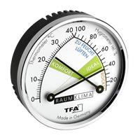 TFA Dostmann 45.2024 45.2024 Thermo- en hygrometer Zilver - thumbnail