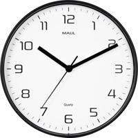 Maul 9051690 Wandklok Kwarts 25 cm x 4 cm Zwart - thumbnail
