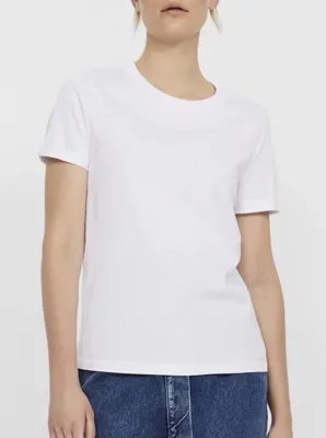 Dames ondershirt korte mouw - T-shirt vrouwen katoen - Slim fit aansluitend Dames ondershirt korte mouw - T-shirt vrouwen katoen - Slim fit aansluitend