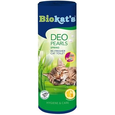 Biokat's Deo Pearls geurverdrijver voor kattenbak Spring 2x Biokat's Deo Pearls geurverdrijver voor kattenbak Spring 2x