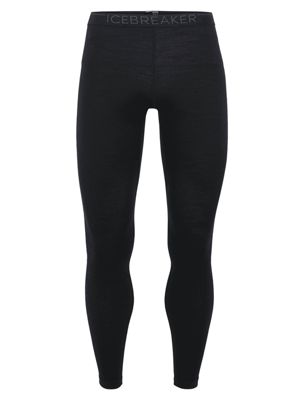 Icebreaker Merino 200 Oasis Thermobroek Heren Black XXL Icebreaker Merino 200 Oasis Thermobroek Heren Black XXL