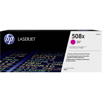 HP Toner 508X Origineel Magenta 9500 bladzijden CF363X