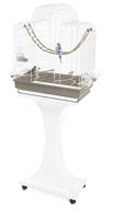 IMAC VOGELKOOI FIONA DELUXE TAUPE / WIT 50X30X65-136 CM - thumbnail