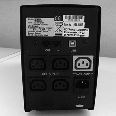 VALUE UPS 1200 - Line Interactive UPS met USB poort