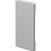 Hager BR6513067035 Eindstuk (b x d) 130 mm x 68 mm Grijs 1 stuk(s)