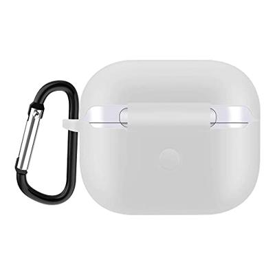 Lunso - Softcase cover hoes - AirPods 3 - Wit Lunso - Softcase cover hoes - AirPods 3 - Wit