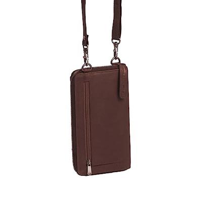 The Chesterfield Brand Malaga - Leren telefoontasje - Bruin
