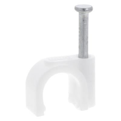 Kabelclip | Rond | 8 mm | Wit (140) - 00.530.39