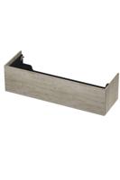 INK - Onderkast 1 Lade Push 2 Open Bestaande Uit - 1400x450x376 Mm - Greige Eiken - thumbnail