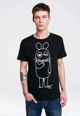 Die Sendung mit der Maus (The Show with the Mouse) Easy Fit T-Shirt Outline Size M